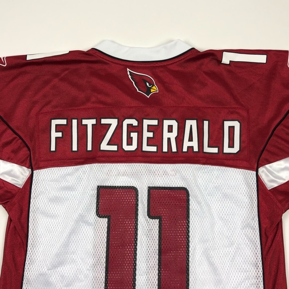 Larry Fitzgerald Arizona Cardinals Reebok Jersey - Picture 4 of 10